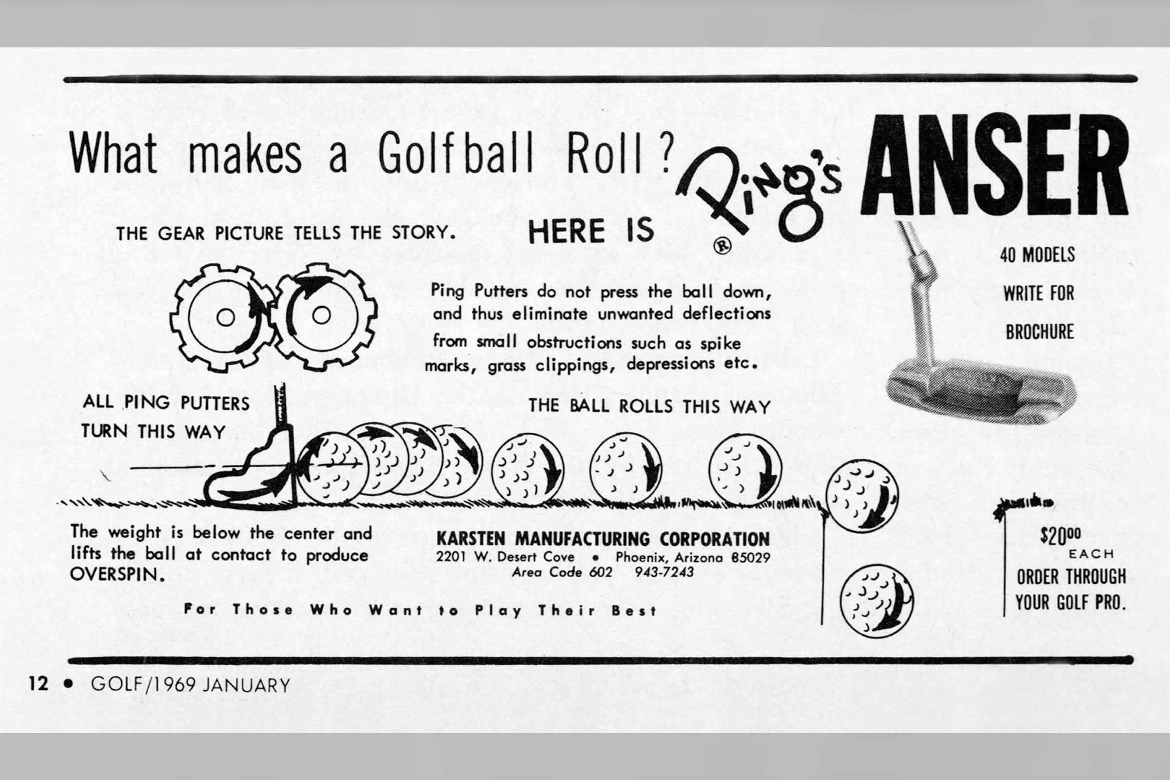 magazine
                                                        advertisment showing how
                                                        the gear effect improves
                                                        roll